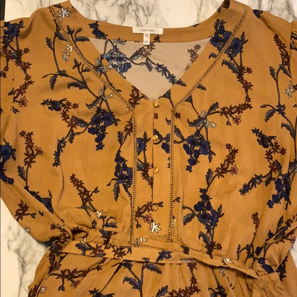 High-Low Yellow Dress